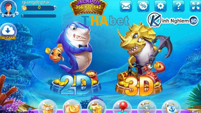 Các loại cá và phần thưởng trong game